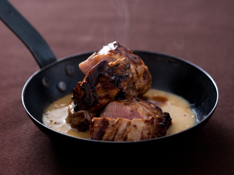 Pork Tenderloin With Maple-Mustard Glaze