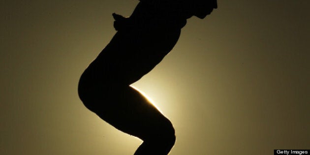 FORT LAUDERDALE, FL - MAY 10: A diver trains at the Fort Lauderdale Aquatic Center on Day 2 of the AT&T USA Diving Grand Prix on May 10, 2013 in Fort Lauderdale, Florida. (Photo by Al Bello/Getty Images)