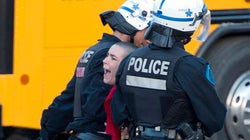 Hundreds Arrested At Quebec