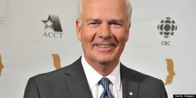 TORONTO, ON - AUGUST 30: Peter Mansbridge attends the 26th Annual Gemini Awards - Industry Gala at the Metro Toronto Convention Centre on August 30, 2011 in Toronto, Canada. (Photo by George Pimentel/WireImage)