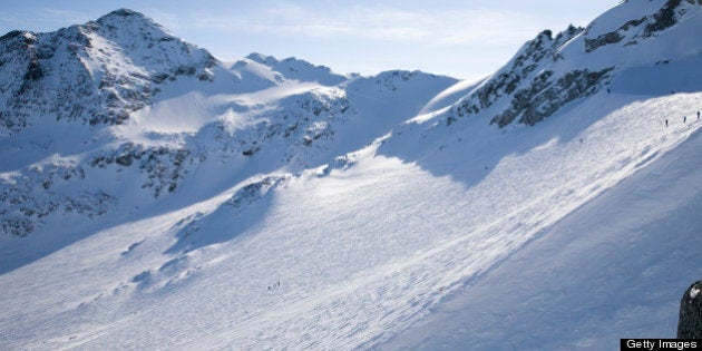 Top of Blackcomb Glacier