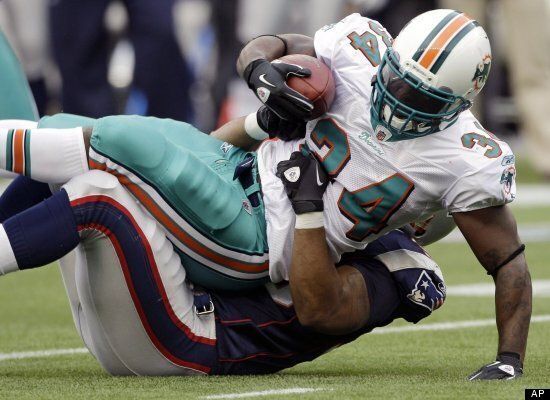 Ricky Williams, Running Back for Miami Dolphins (NFL)