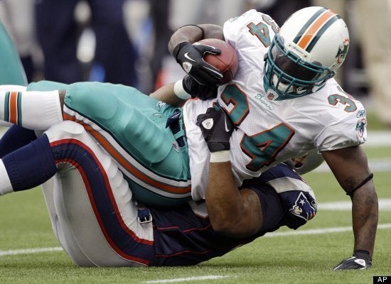 Ricky Williams, Running Back for Miami Dolphins (NFL)