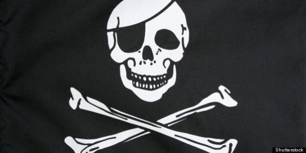 pirate flag closeup