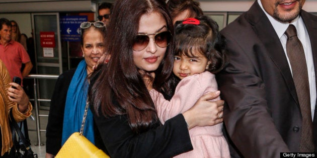 NICE, FRANCE - MAY 17: Aishwarya Rai seen at Nice airport during the 66th Annual Cannes Film Festival at Nice Airport on May 17, 2013 in Nice, France. (Photo by Jeffrey Bright/FilmMagic)