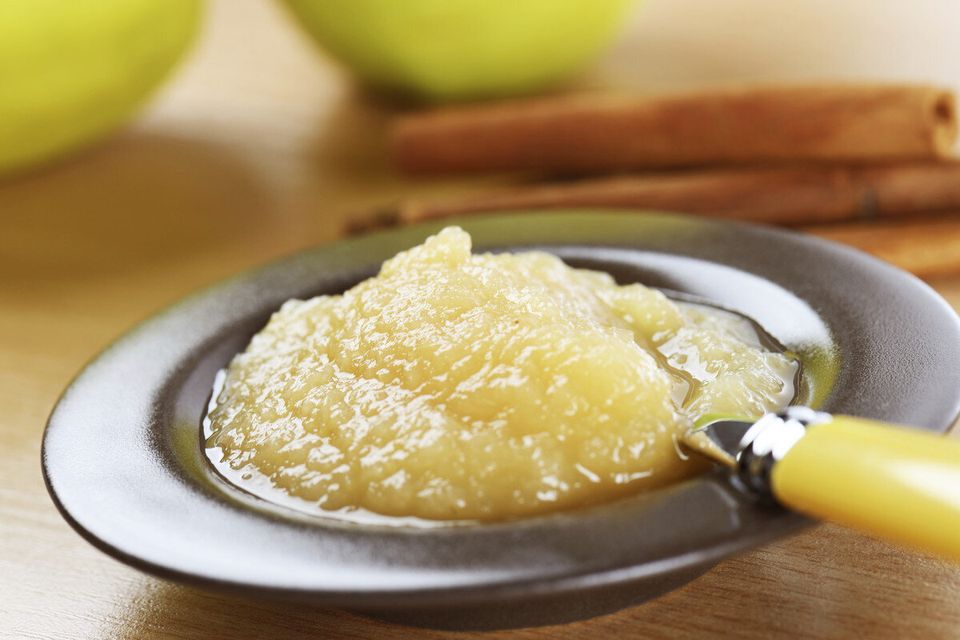 Instead of oil in your baking, try applesauce