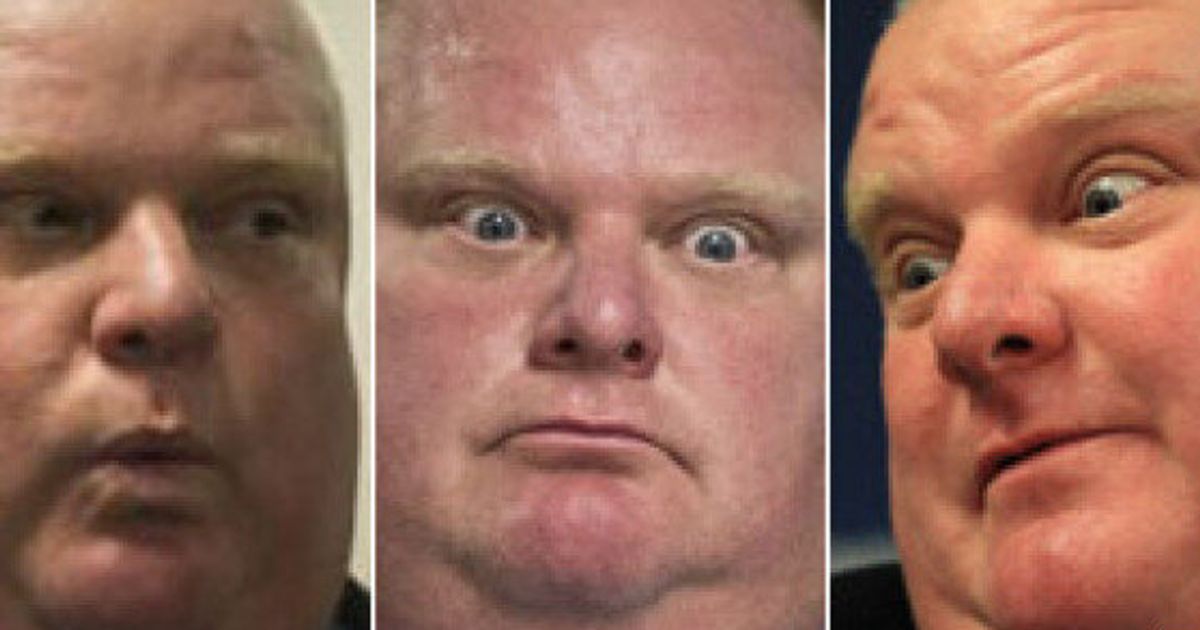 Best Rob Ford Photos From The Crack Scandal Huffpost Politics