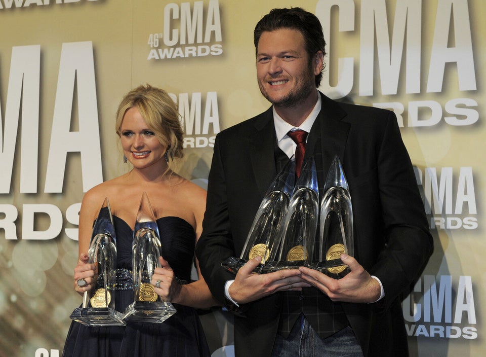 Miranda Lambert and Blake Shelton