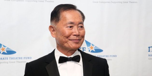 NEW YORK, NY - APRIL 29: Actor George Takei attends the National Corporate Theatre Fund 2013 Chairman's Award Gala at The Pierre Hotel on April 29, 2013 in New York City. (Photo by Astrid Stawiarz/Getty Images)