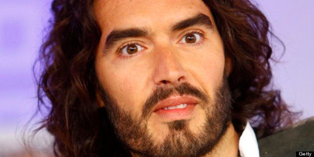 TODAY -- Pictured: Russell Brand appears on NBC News' 'Today' show -- (Photo by: Peter Kramer/NBC/NBC NewsWire via Getty Images)