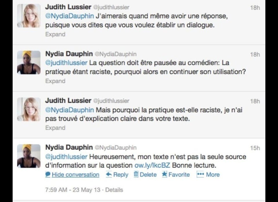 My Twitter exchange with Lussier