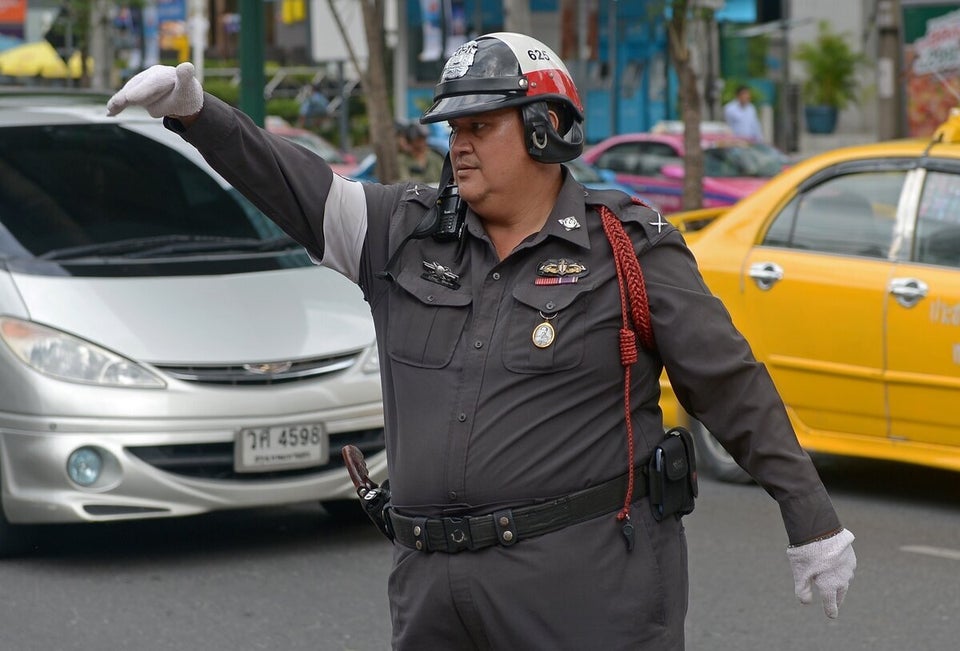 THAILAND-HEALTH-TRAFFIC-POLICE