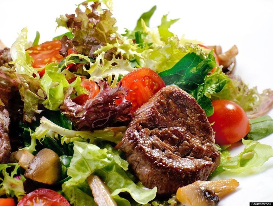 Steak And Mushroom Salad
