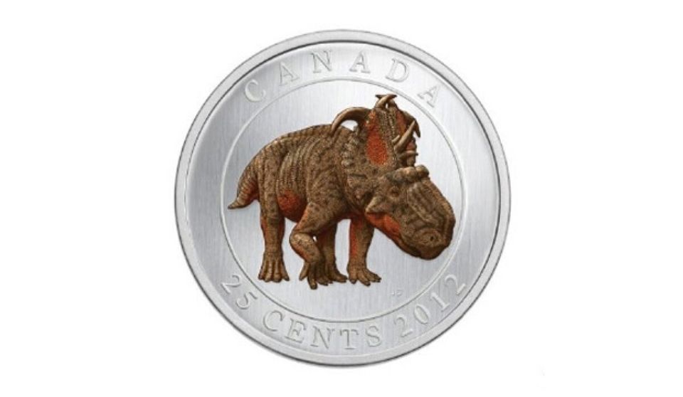 Pachyrhinosaurus - 25 cents (2012)