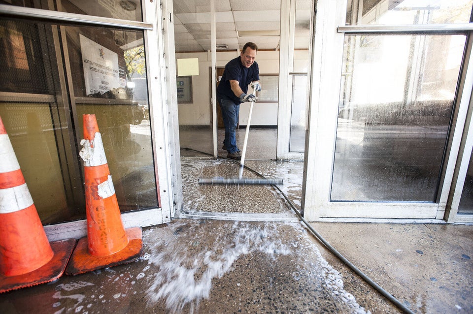 Storm Ravaged Hoboken Polling Place Prepares