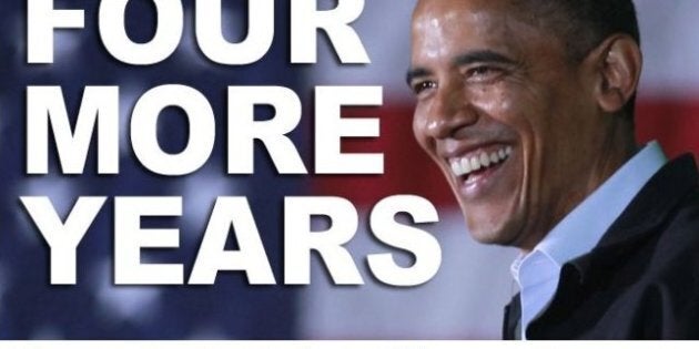 Front Pages On The Re-Election Of Barack
