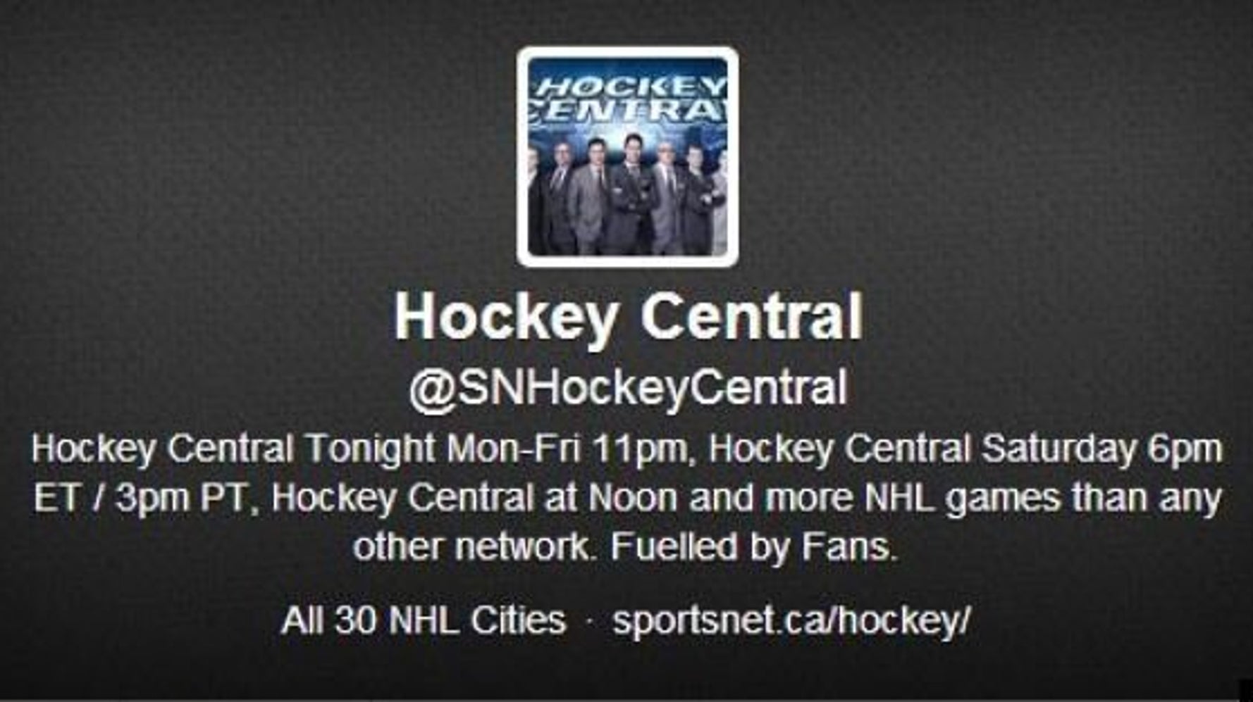 Hockey Central's Twitter Account Hacked For 5 Days HuffPost
