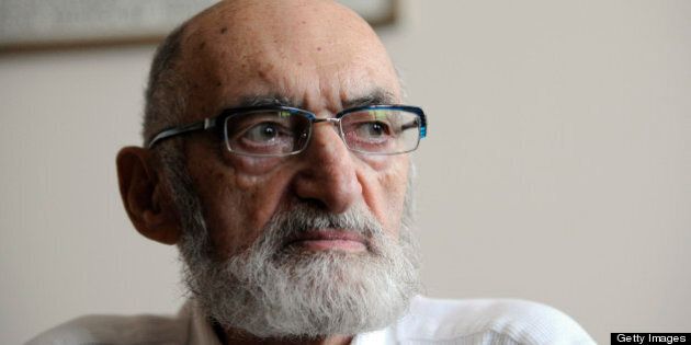 July 02, 2008 - Dr. Henry Morgentaler speaks at a press conference this morning at his Toronto abortion clinic, after it was announced he will receive the Order of Canada. Toronto Star/Tony Bock (Photo by Tony Bock/Toronto Star via Getty Images)