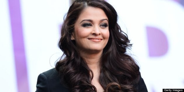 LONDON, ENGLAND - JUNE 01: Aishwarya Rai Bachchan speaks on stage at the 'Chime For Change: The Sound Of Change Live' Concert at Twickenham Stadium on June 1, 2013 in London, England. Chime For Change is a global campaign for girls' and women's empowerment founded by Gucci with a founding committee comprised of Gucci Creative Director Frida Giannini, Salma Hayek Pinault and Beyonce Knowles-Carter. (Photo by Ian Gavan/Getty Images for Gucci)