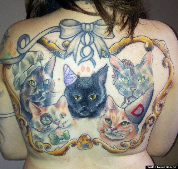 Woman Tattoos Dead Cats On Her Back (Jan 1 - 6)