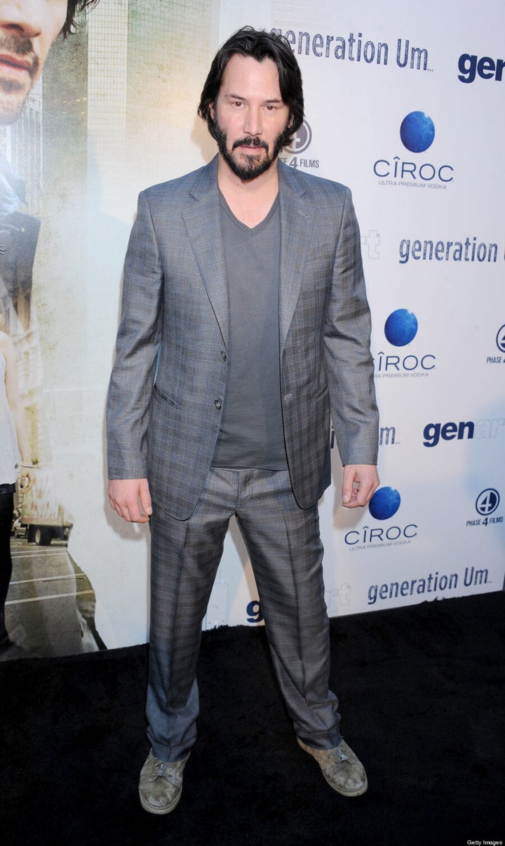 Keanu Reeves Wears Dirty Shoes To 'Generation Um' Premiere (PHOTOS) |  HuffPost Style