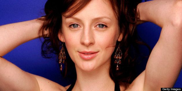 TORONTO - SEPTEMBER 14: Warner recording artist Sarah Slean poses for a portrait at the Toronto International Film Festival September 14, 2005 in Toronto, Canada. (Photo by Carlo Allegri/Getty Images)