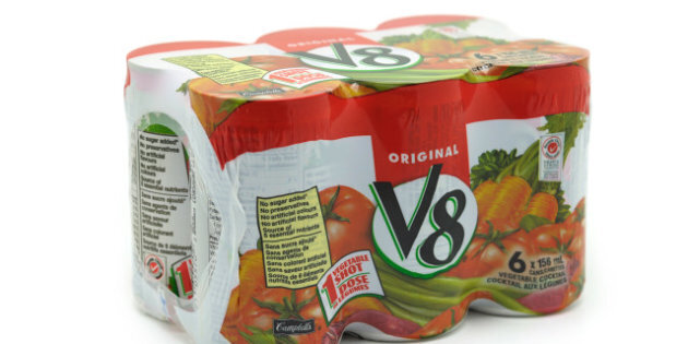 are v8 drinks good for you