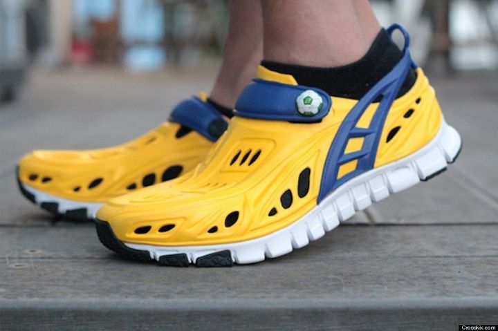 Crosskix Running Shoes Just Like Crocs: Kickstarter Campaign Launched  (PHOTO) | HuffPost Style