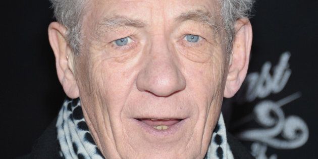 NEW YORK, NY - MARCH 20: Actor Sir Ian McKellen attends the 'Breakfast At Tiffany's' Broadway Opening Night at Cort Theatre on March 20, 2013 in New York City. (Photo by Michael Loccisano/Getty Images)