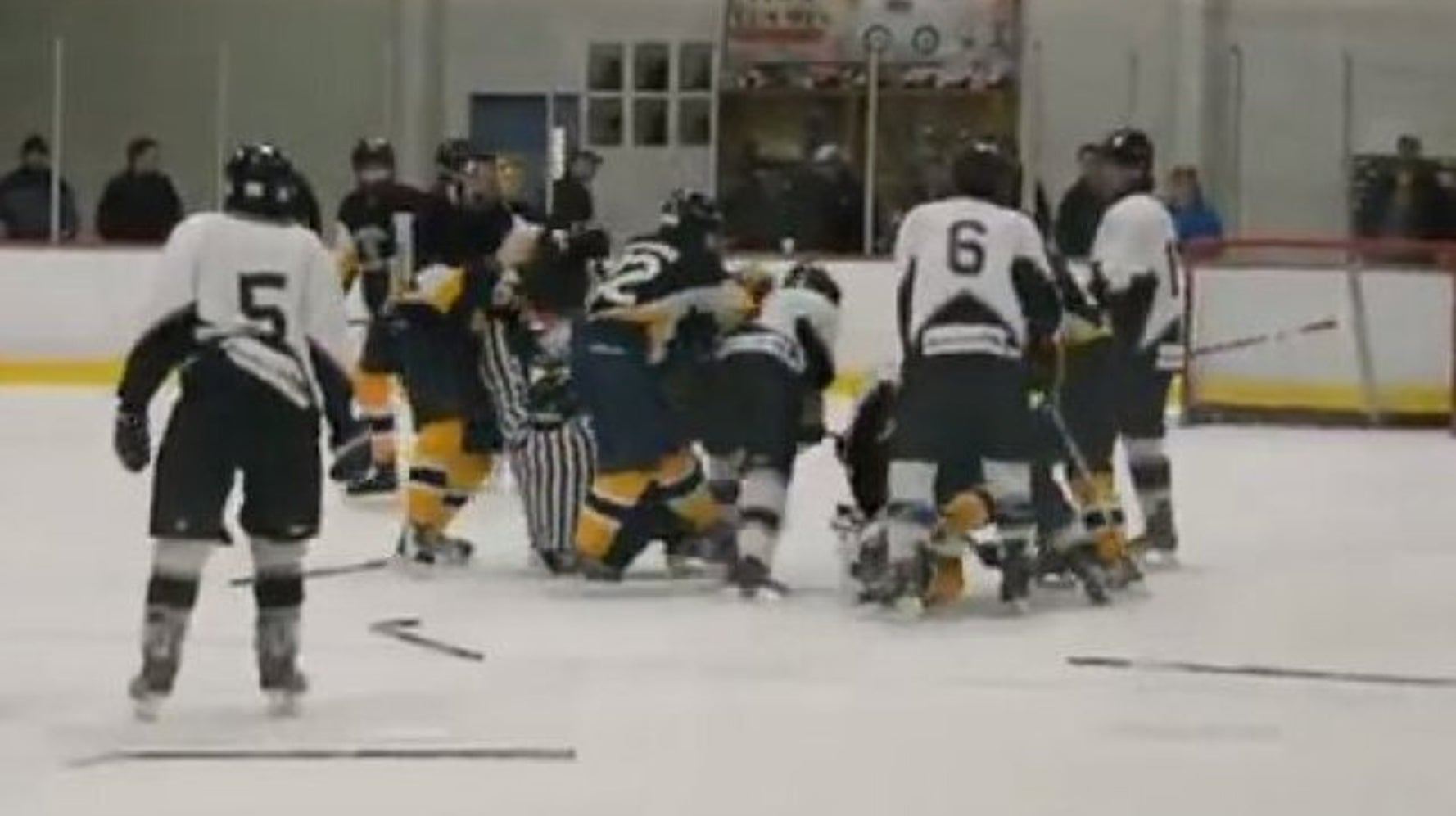 PEI Hockey Fight Tignish Aces vs. Sherwood Falcons (VIDEO) HuffPost News