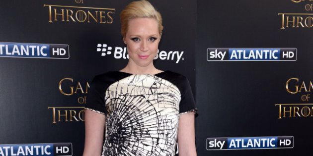LONDON, UNITED KINGDOM - MARCH 26: Gwendoline Christie attends the season launch of 'Game of Thrones' at One Marylebone on March 26, 2013 in London, England. (Photo by Karwai Tang/Getty Images)