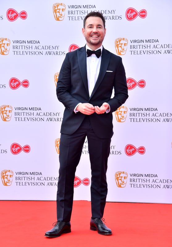 Martin Compston attending the Virgin Media BAFTA TV awards, held at the Royal Festival Hall in London. (Photo by Matt Crossick/PA Images via Getty Images)