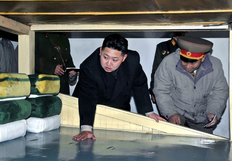 Kim Jong-Un Looking At Things #1