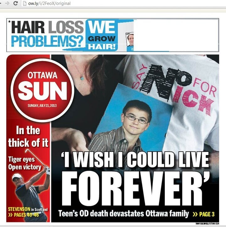 Racism is Front Page News for the Ottawa Sun  HuffPost Canada News