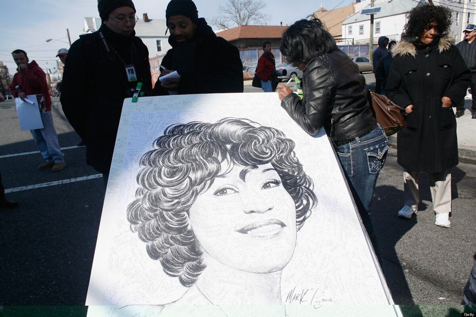 Whitney Houston Laid To Rest In Hometown Of Newark, New Jersey