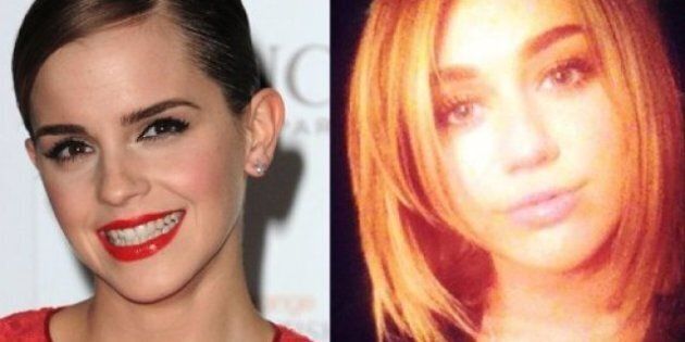 Emma Watson Miley Cyrus Celebs Embrace Short Hair