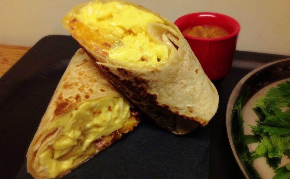 The breakfast burrito