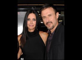 Courteney Cox and David Arquette