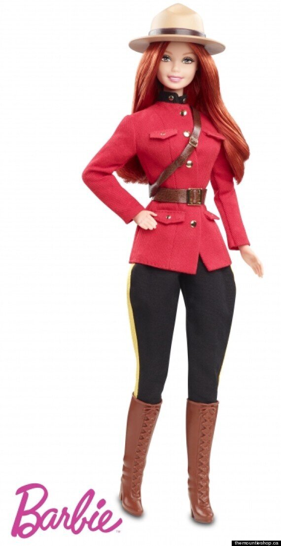 police barbie doll