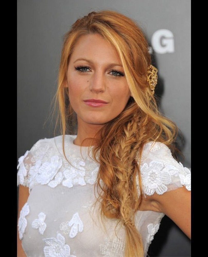 Blake Lively's Messy Braid