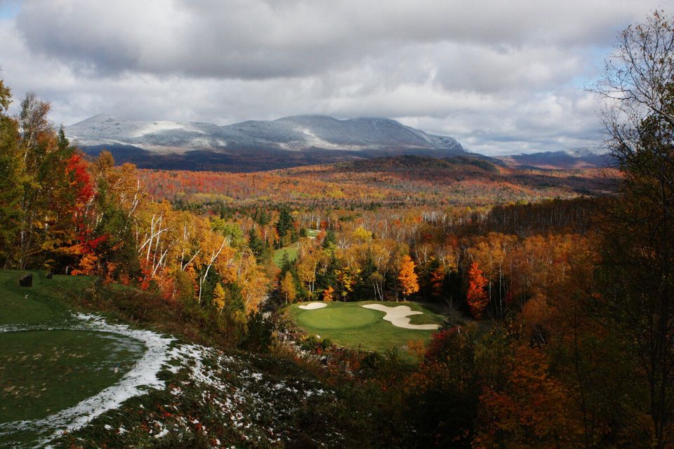 Golf At Sugarloaf, Maine