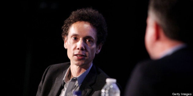 NEW YORK - OCTOBER 02: Journalist Malcolm Gladwell speaks at the 2010 New Yorker Festival at DGA Theater on October 2, 2010 in New York City. (Photo by Amy Sussman/Getty Images the New Yorker)