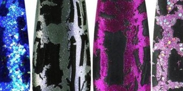 Shatter, Crackle, Shred: The Nail Polish Trend That Has To End (PHOTOS) | HuffPost Style Shatter, Crackle, Shred: The Nail Polish Trend That Has To End (PHOTOS) | HuffPost Style