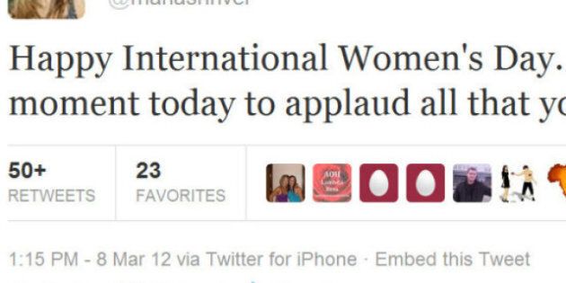 International Women's Day On Twitter: Famous Names Tweet ...