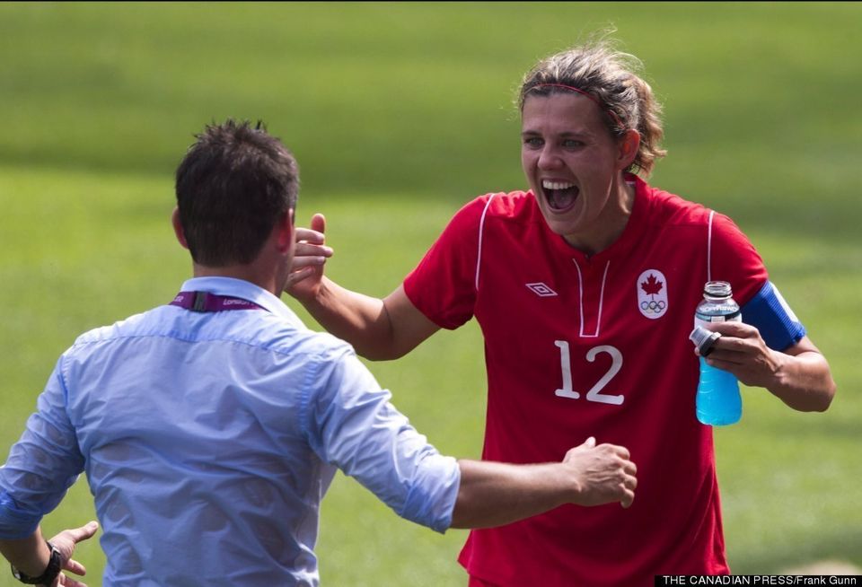 Canada Vs. France In Women's Soccer