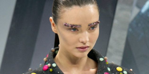 Chanel Glitter Eyebrows: Would You Try Eyebrow Art?