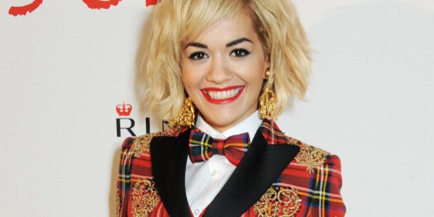 LONDON, ENGLAND - OCTOBER 10: Rita Ora attends the Rimmel London 180 Years of Cool party at the London Film Museum on October 10, 2013 in London, England. (Photo by David M. Benett/Getty Images for Rimmel London)
