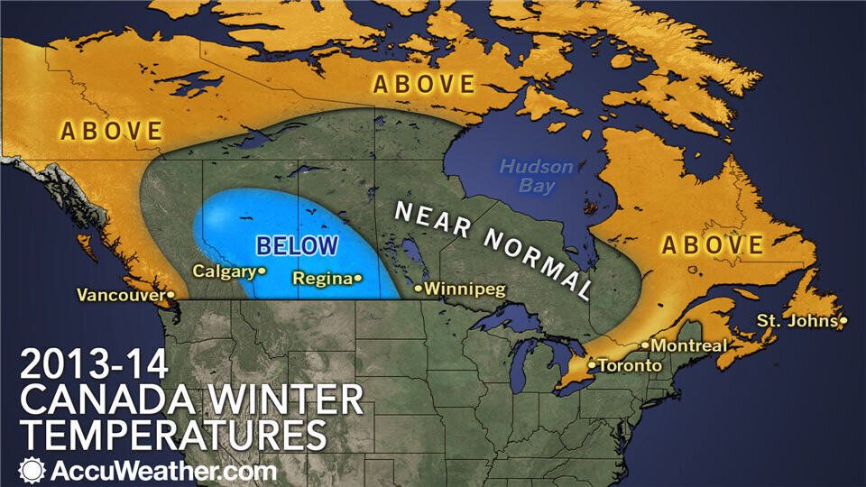 Winter Weather Forecast For Canada The 10 Things You Need To Know