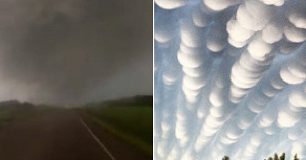 Saskatchewan Storms Cause Property Damage, Amazing Mammatus Clouds