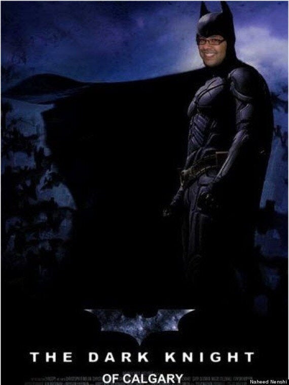 Calgary Mayor Naheed Nenshi As Batman: Kind-Of Answering Your Tough Superhero